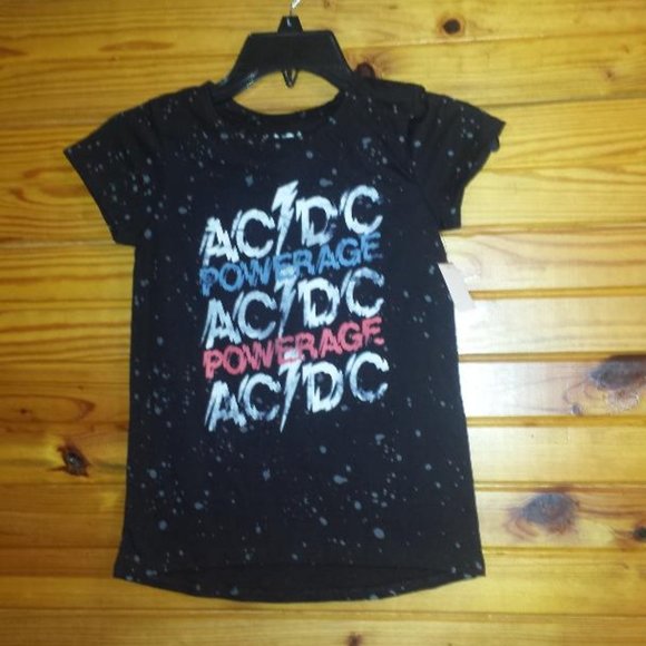 NWT girl 7/8 short sleeve graphic tee